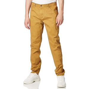 Mid-Rise <b>Drawstring</b> Closure Straight Casual 100% Cotton Canvas Men's Pants & <b>Trousers</b> - Product Image 4