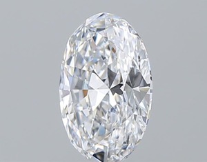 Diamant CVD de laboratoire ovale de 1,36 carat, pureté VVS2, couleur D, certifié IGI, excellente taille, symétrie parfaite, pierre précieuse non montée pour bague de fiançailles - Product Image 3