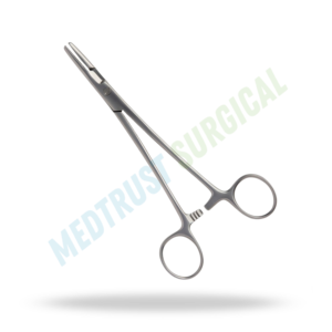 Portaagujas Quirúrgico Olsen Hegar con Tijeras, Instrumento de Sutura de Acero Inoxidable - Product Image 4