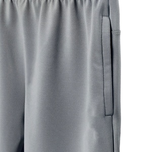 Ensemble survêtement gris pour homme, veste zippée et pantalon, décontracté, respirant, polyester et coton, couleur unie, pour l'automne, avec poches latérales - Product Image 4