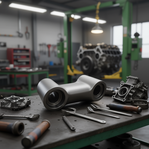 Biela de motor forjada para piezas de maquinaria automotriz, para conexión de biela 1 - Product Image 3