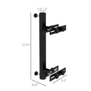 Supporto Multifunzionale Tradizionale e Moderno per Esterni, per Hotel, Giardini, Spiagge, Palestre, Parchi, Personalizzabile in Acciaio e Alluminio - Product Image 2