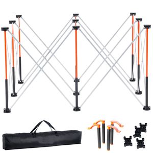 Banco da Lavoro Pieghevole Portatile 1.26 x 0.67 m, Capacità di Carico 1134 kg, Nessun Montaggio Richiesto, per Lavorazione del Legno - Product Image 1