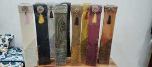 Decorative Resin <b>Flower</b> <b>Pot</b> Planter Tall <b>Rectangular</b> Vase Textured Glitter Beaded Home Decor - Product Image 5