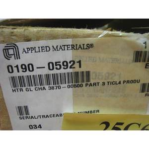 NUEVO AMAT 0190-05921 HTR GL CHA 3870-00500 PIEZA 3 - Equipo y Piezas de Semiconductores de Confianza de Marca Global Legacy - Product Image 4