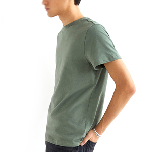 T-shirts pour hommes coupe décontractée, tissu en coton doux, respirant, haut décontracté à manches courtes, à porter tous les jours, design confortable pour l'été - Product Image 6