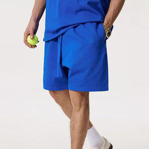 Pantalones Bermuda para Hombre, Tejido de Punto Grueso 100% Algodón, Impresión por Sublimación DTG, Transpirables, con Cordón Ajustable y Letras en la Parte Delantera - Product Image 2