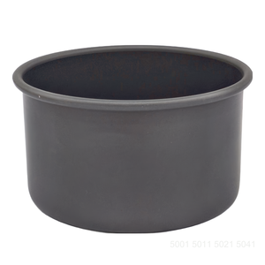 Deep Side Non-toxic <b>Cake</b> <b>Tins</b> 6 <b>Inch</b> Round <b>Cake</b> Mold Black Aluminum Alloy Material for Wedding Birthday Baking Oven Safe - Product Image 1