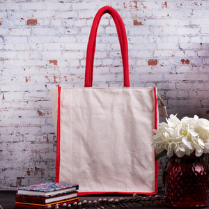 กระเป๋าผ้าแคนวาสแบบหนาสำหรับช้อปปิ้ง ไปเที่ยวทะเล และออกแบบได้ตามต้องการในราคาที่ดีที่สุด - Product Image 5