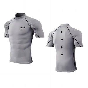 <b>Compression</b> <b>Men's</b> Gym Wear Winter Skinny Fit Tracksuit 90% Polyester 10% Spandex Custom Logo Workout Training Sporty Clothing - Product Image 3