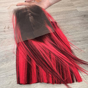 Envío Rápido, Extensiones de Cabello Humano Virgen Vietnamita, Color Piano, Liso, con Cierre, Super Doble Trama, Cabello de Lujo - Product Image 4