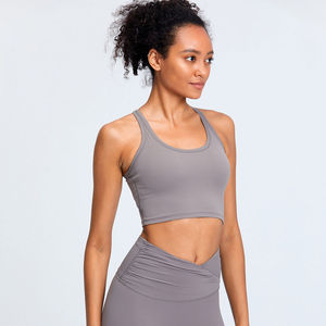 Ropa interior deportiva para mujer, sujetador deportivo ligero sin costuras para yoga, fitness, correr, nuevo sujetador deportivo de alto impacto. - Product Image 4