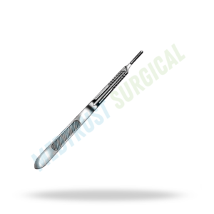 Scalpel Handle #4L Long 21cm Neuro Spine Surgical Instrument Stainless Steel Extended Blade <b>Holder</b> Surgical Use - Product Image 3