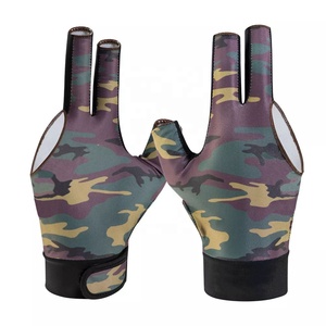 Gants de billard professionnels pour hommes à 3 doigts, légers, ajustables, de haute qualité, respirants, couleurs et tailles personnalisées XL - Product Image 1