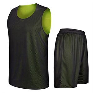 Uniforme de basketball 100 % polyester, design OEM, unisexe, grandes tailles, personnalisable par transfert thermique - Product Image 4