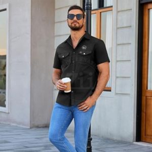 Ropa de Seguridad, Camisas de Soldadura Resistentes al Fuego, Camisa Ignífuga, Ropa de Trabajo Resistente al Fuego, Camisa Nomex, Ropa FR, Camisa de Seguridad - Product Image 4