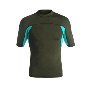 T-shirts de compression en polyester pour hommes – Vente en gros – Sportswear décontracté pour la course à pied – Tissu tricoté – Design musculaire – Tee-shirt athlétique - Product Image 1