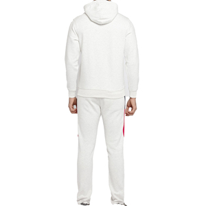Ensemble sweat-shirt et pantalon de survêtement en molleton uni pour homme, coupe classique, haute qualité, streetwear d'hiver, vêtements de sport chauds et épais - Product Image 6