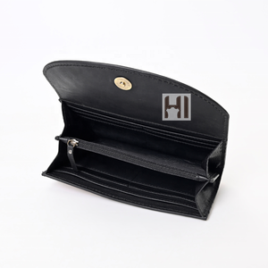 Portefeuille trifold en cuir de vache fait main, gravure florale, RFID, portefeuille long vintage pour femme - Product Image 5