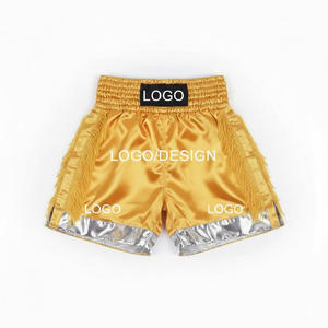 Pantalones Cortos de Muay Thai Tradicionales de Hip Hop para Hombres y Mujeres, Transpirables, Deportivos, para MMA y Muay Thai, para Adultos - Product Image 1