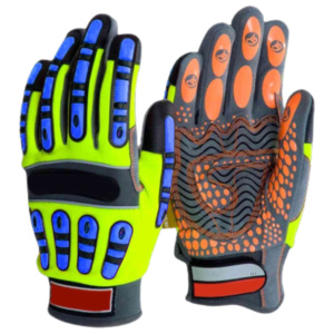 ถุงมือช่างอมารา หนังสังเคราะห์คุณภาพสูง ทนทานต่อความร้อน ป้องกันมือและแขนสำหรับงานอุตสาหกรรม - Product Image 5