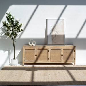 ตู้วางทีวีวานดานา โนวารา แม็กซิมา ราตัน ดอร์ โมเดิร์น ทำจากไม้จริงสานลายธรรมชาติ - Product Image 3