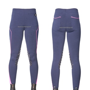 Mallas y pantalones de silicona para montar a caballo ecuestre, con bolsillos y agarre de silicona, producto para montar a caballo, la mejor calidad, AM891 - Product Image 2