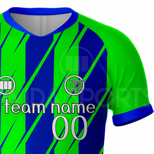 Fabricante de Uniformes de Fútbol Personalizados, Conjunto de Camiseta y Pantalones Cortos de Fútbol, Equipación de Equipo, Pedido al por Mayor con Impresión de Logotipo - Product Image 2