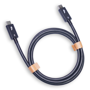 Câble Thunderbolt 5 USB4 V2 (Gen4) en PVC Type-C vers Type-C, transmission ultra-rapide, fabriqué au Vietnam - Product Image 1