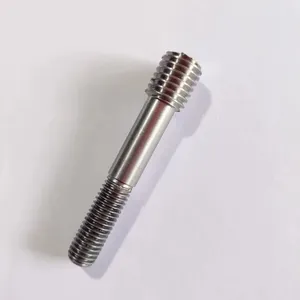 Composants de précision en acier inoxydable, pièces d'arbre fileté industrielles et fournitures de quincaillerie mécanique - Product Image 1