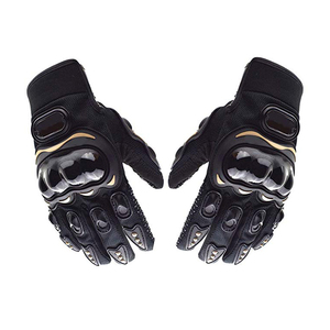 Gants de motocross imperméables OEM, isolés, respirants, avec paume en cuir, protection tactile pour les écrans, pour les professionnels - Product Image 4