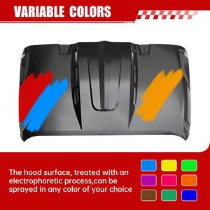 ฝากระโปรงหลังสไตล์อเวนเจอร์สำหรับรถจี๊ปแรงเลอร์2007 2018 JK jku ไม่จำกัด Rubicon สีดำไม่สามารถใช้เล่นกีฬาได้ - Product Image 4