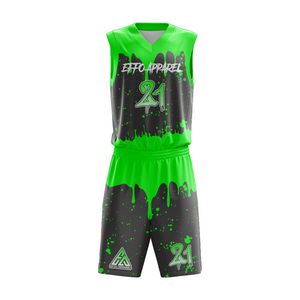 Conjuntos de Uniformes de Baloncesto para Niñas, Últimos Modelos al por Mayor, Uniformes de Baloncesto Personalizados Cómodos, Ropa de Baloncesto Personalizada - Product Image 4