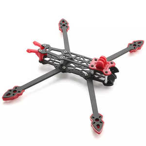 Mark4 7 pouces 295mm FPV Drone Cadre en fibre de carbone avec bras de 5mm et pièces d'impression rouge 180g - Product Image 5