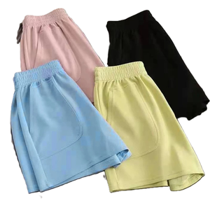 High Quality <b>Women's</b> Summer Sportswear Sweat <b>Shorts</b> Breathable Quick Dry Multi-Color High Waist Fleece <b>Board</b> <b>Shorts</b> - Product Image 5