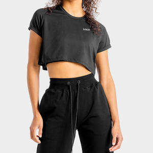 เสื้อครอปท็อปผู้หญิง สไตล์สตรีทแวร์ทันสมัย แฟชั่นลำลอง  OEM - Product Image 1