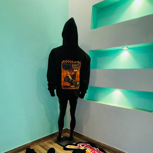 เสื้อฮู้ดดี้แขนยาวสั่งทำพิเศษสำหรับผู้ใหญ่ พร้อมพิมพ์ลายดิจิทัล แฟชั่นใหม่ พิมพ์ซิลค์สกรีน สำหรับฤดูหนาว ย้อมสีพื้นด้วยเทคนิคพิเศษ - Product Image 2