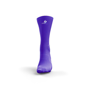Custom Printed Men's Knitted Sports <b>Socks</b> with Polyester and Cotton Blend Anti Bacterial <b>Breathable</b> Eco Friendly Anti Slip <b>Socks</b> - Product Image 5