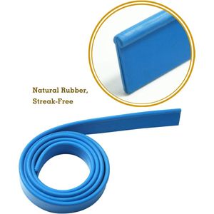 Ricambi in gomma blu da 42 pollici per tergivetro professionale per la pulizia di finestre - Product Image 2