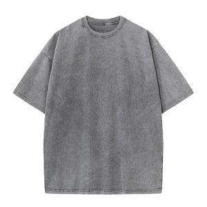Camisetas Formales de Talla Grande para Hombre, Bordadas con Letras, 100% Algodón, Anti-Pilling, Lavadas a Mano para Revitalizar y Renovar Ropa Vieja - Product Image 5