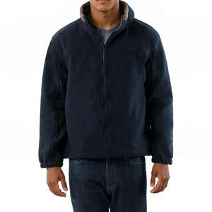 เสื้อแจ็คเก็ตผ้าแคนวาสบุขนแกะสำหรับผู้ชาย มีฮู้ด ระบายอากาศได้ดี สไตล์ไฮสตรีท ปรับแต่งได้ MOQ ต่ำ คุณภาพดีที่สุด แฟชั่นเสื้อแจ็คเก็ตสำหรับเล่นกีฬา - Product Image 1