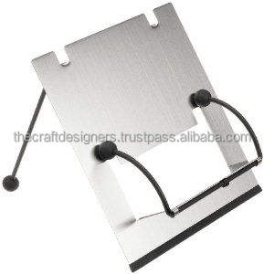 Soporte para libros de cocina de metal duradero con base resistente para evitar que se deslicen y sostener libros de cocina pesados sin esfuerzo - Product Image 3