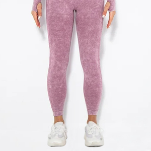 Women's High-Waisted Seamless Compression Yoga <b>Leggings</b> Stretchy <b>Butt</b> <b>Lifting</b> Sports <b>Leggings</b> for Summer Wholesale - Product Image 6