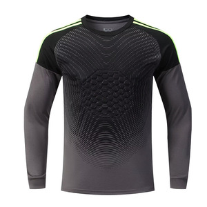 Conjunto de Uniforme de Portero de Fútbol Personalizable de Manga Larga para Adultos y Niños con Almohadillas de Esponja, Ropa de Fútbol - Product Image 3