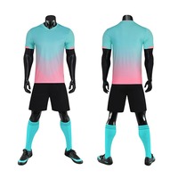 Conjunto de Camiseta de Fútbol para Hombre, Manga Corta, Cuello en V, Absorbe la Humedad, Ajuste Atlético, para Todas las Temporadas, Uniforme para Adultos