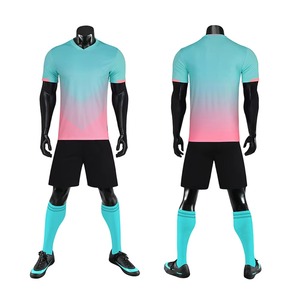Men's Soccer Jersey Set <b>Short</b> Sleeve V-Neck Moisture Wicking Athletic Fit All Seasons Adult Uniform - Product Image 5