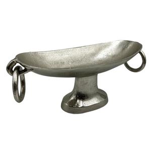 Bol à fruits sur piédestal, bols décoratifs ronds pour champagne et plats, articles de table, centre de table, bols faits à la main, décoration intérieure - Product Image 2