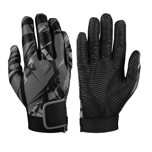 Gants de frappe de baseball professionnels unisexes en gros, logo personnalisé, légers, antidérapants, en cuir de haute qualité - Product Image 6