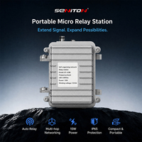 Station de relais portable IP65 étanche 15W haute puissance multi-appareils pour étendre la portée de communication dans les zones montagneuses
