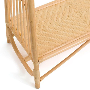Perchero de ropa de ratán natural más vendido, nuevo perchero de diseño para ropa de bebé, accesorios para dormitorio infantil - Product Image 4